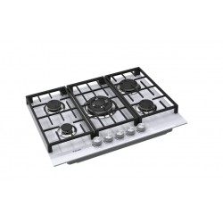 Газовая панель Fabiano FHG 8255 VGHT White Glass А-17